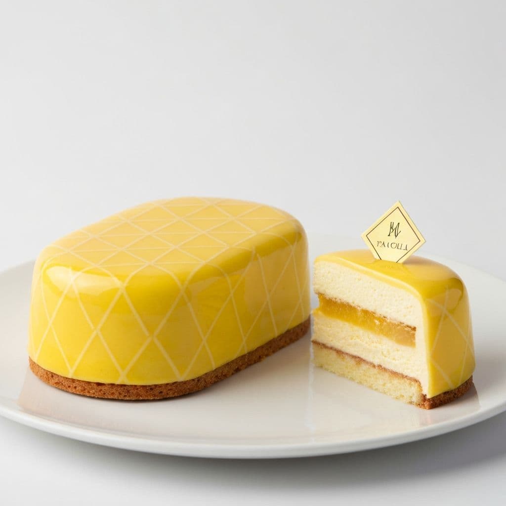 Entremet yuzu