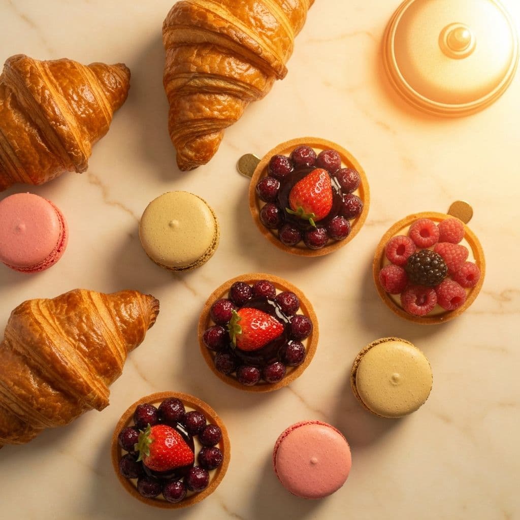 Détails pâtisserie